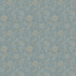 GoodHome Vinyl Wallpaper on Fleece Coral, green/blue