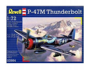 Revell Plastic Model P-47M Thunderbolt 12+