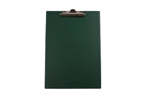 Clipboard A4, PVC, dark green