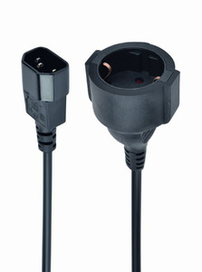 Gembird Power Adapter Cord IEC320 C14->SCHUKO 15cm