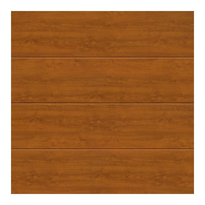 Sectional Garage Door 2500 x 2125 mm L with Drive Isomatic golden oak