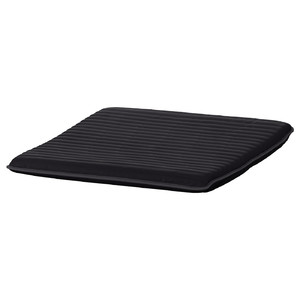 POÄNG Footstool cushion, Knisa black