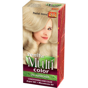 VENITA Conditioning Hair Dye Multi Color - 9.0 Pastel Blond