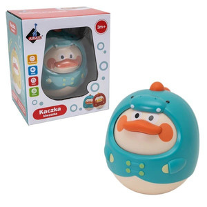 Roly Poly Duck, blue, 3m+