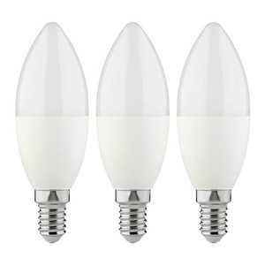 Diall LED Bulb C37 E14 806 lm 2700 K 3-pack