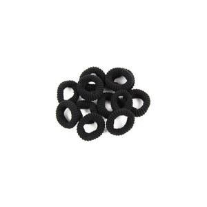 Hair Ties 12pcs, black