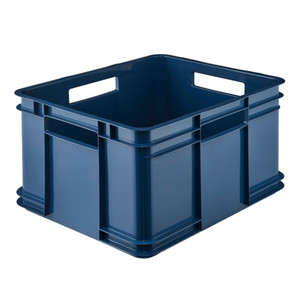 GoodHome Storage Container Box Ando XL 28 l, blue