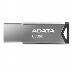 Adata Flash Drive UV350 64GB USB3.1 Metallic