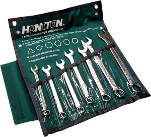 Honiton Combination Honidriver Wrench Set 7pcs 10-19mm