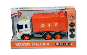 Garbage Truck with Sound & Light 3+