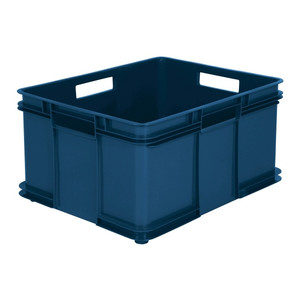 GoodHome Storage Container Box Ando XXL 54 l, blue