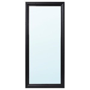 TOFTBYN Mirror, black, 75x165 cm