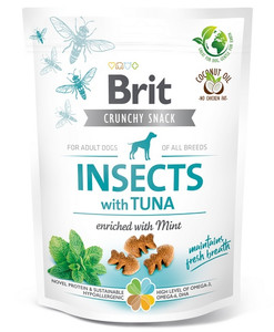 Brit Care Dog Crunchy Snack Cracker Insect & Tuna 200g
