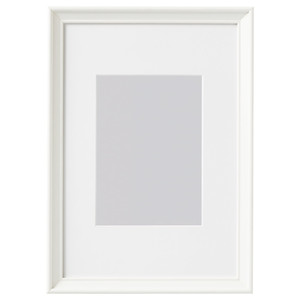 KNOPPÄNG Frame, white, 21x30 cm