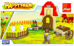 Building Blocks Happy Farm 123pcs 6+