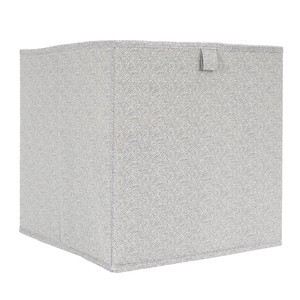 Storage Box 30x30cm Cube, light grey