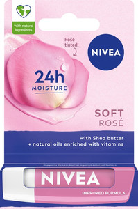 NIVEA Soft Rose Lip Care Natural 4.5g