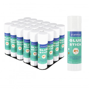 Starpak School Glue Stick 21g x 24pcs