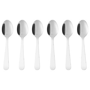 DRAGON Dessert spoon, stainless steel, 6 pack