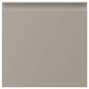 UPPLÖV Door, matt dark beige, 40x40 cm