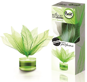 Brait Bouquet of Leaves Green Diamond Air Freshener Leaves 50ml