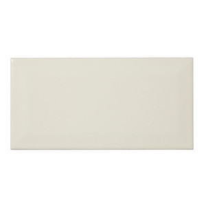 GoodHome Glazed Tile Trentie 10 x 20 cm, ivory, 0.8 m2