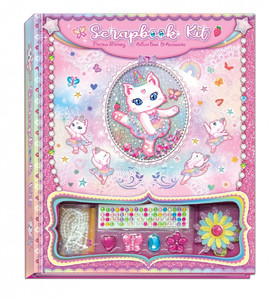 Pulio Pecoware Scrapbook Decorative Set Ballerina Cat 6+