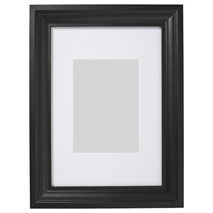 EDSBRUK Frame, black stained, 21x30 cm