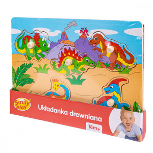 Smily Play Children's Puzzle Dinosaurs 18m+