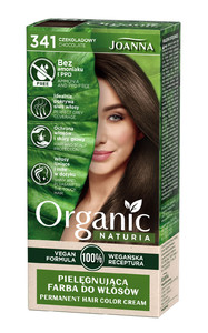 Joanna Naturia Organic Permanent Hair Color Cream Vegan no. 341 Chocolate
