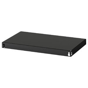 BROR Shelf, black, 64x39 cm