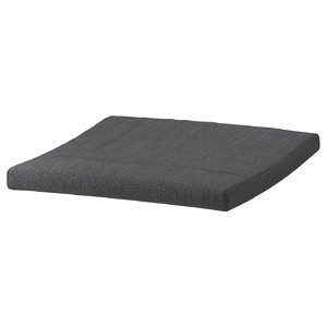 POÄNG Footstool cushion, Hillared anthracite