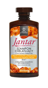 Farmona Jantar Chelating Shampoo with Amber Extract 5in1 for Dull & Damaged Hair