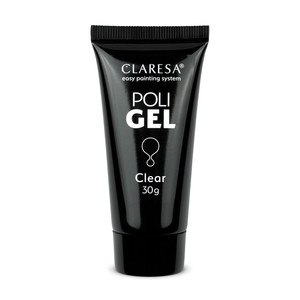 CLARESA UV/LED Gel Poli PoliGel - Clear 30g