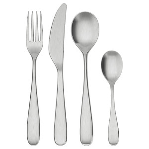 BEHAGFULL 24-piece cutlery set, stainless steel