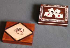 Classic Playing Cards Deck in a Wooden Box 6+