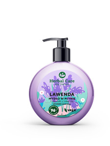 FARMONA Herbal Care Lavender Liquid Soap 96% Natural Vegan 400ml