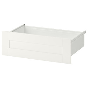 SANNIDAL Drawer, white/white, 60x42x20 cm