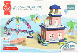 Building Blocks DIY Small Square Grain 368pcs 3+