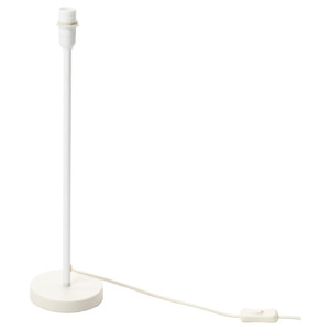 STRÅLA Table lamp base, white