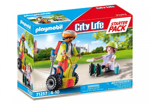 Playmobil City Life Starter Pack Rescue with Balance Racer 4+