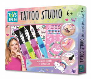 Toys Inn Tattoo Studio Set 6+