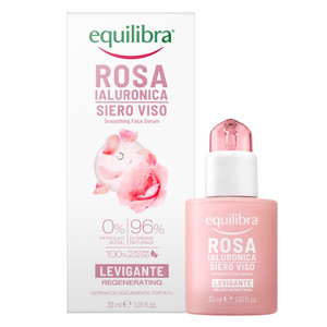 Equilibra Rosa Smoothing Face Serum 96% Natural 30ml