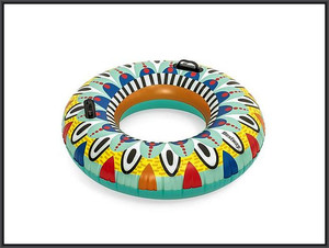 Bestway Inflatable Swim Ring Fiesta 107cm, assorted patterns