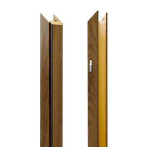 Adjustable Door Frame Jamb 100-140 mm, right, premium walnut