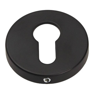 Gamet Door Escutcheon Organic, lower, super matt black