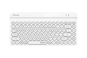 A4 Tech Wireless Keyboard FStyler FBK30 White 2.4GHz + BT