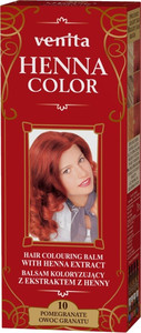 VENITA Henna Color Herbal Hair Colouring Balm - 10 Pomengranate