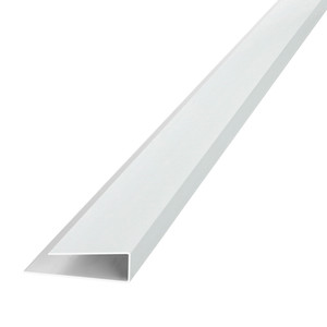 PVC Soffit/Wall Panel Starting Strip 2700 mm, silver