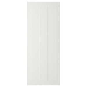STENSUND Door, white, 40x100 cm